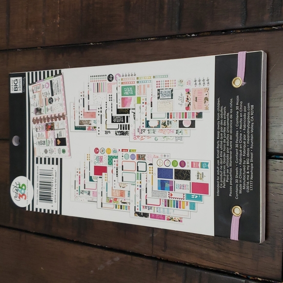 Happy Planner Color Story Sticker Book - Picture 2 of 2